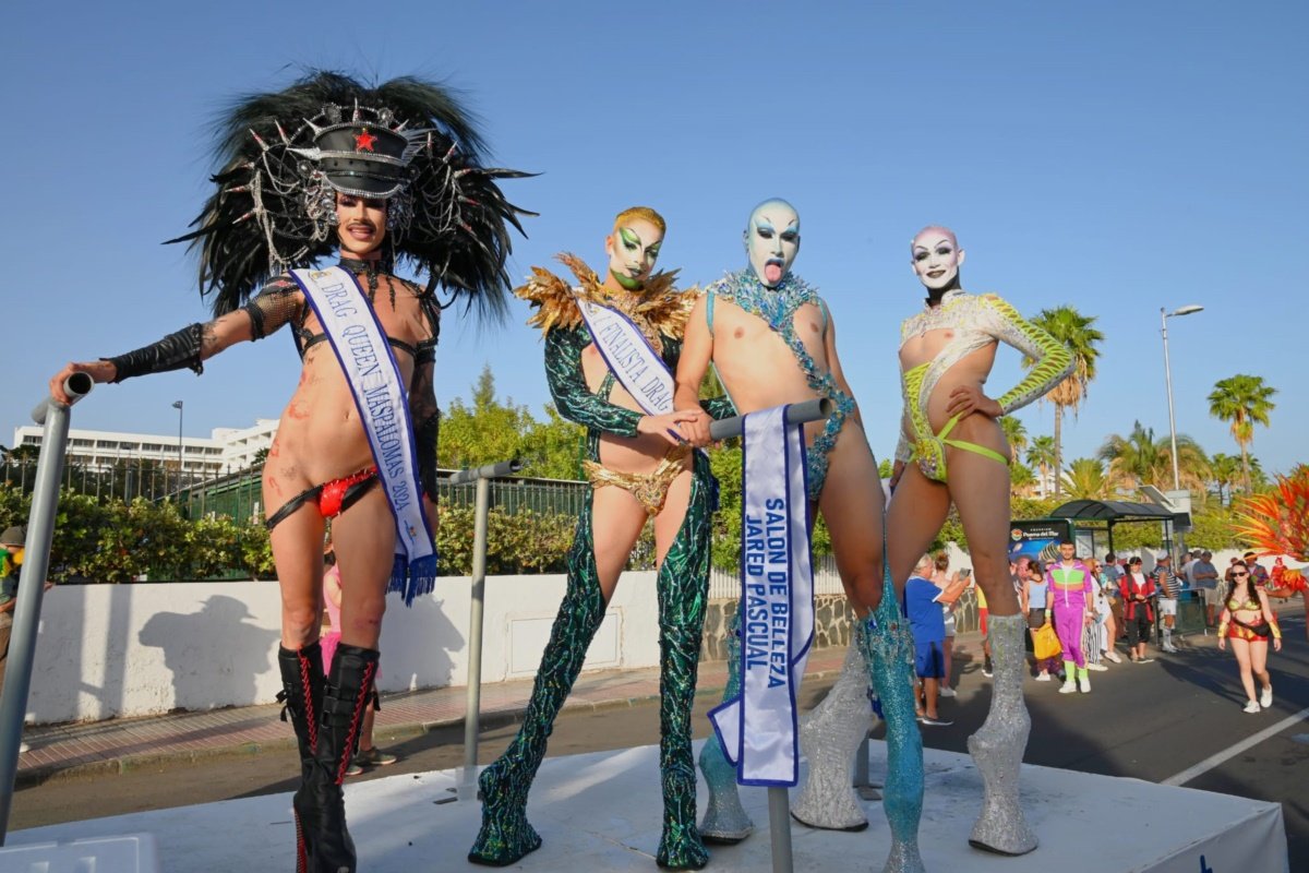 Más 350.000 personas disfrutaron de Gran Cabalgata del Carnaval Internacional de Maspalomas 2024
