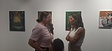 El alumnado de dibujo y pintura de la Universidad Popular expone en Saturninita