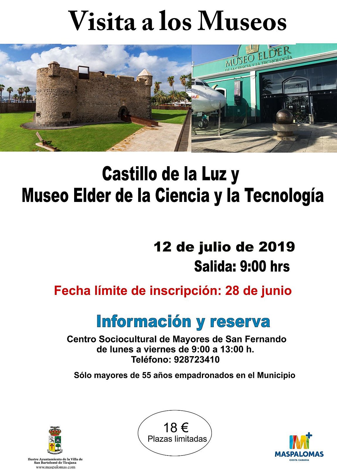  Agenda Cultural Semanal - Del 8 al 14 de Julio de 2019