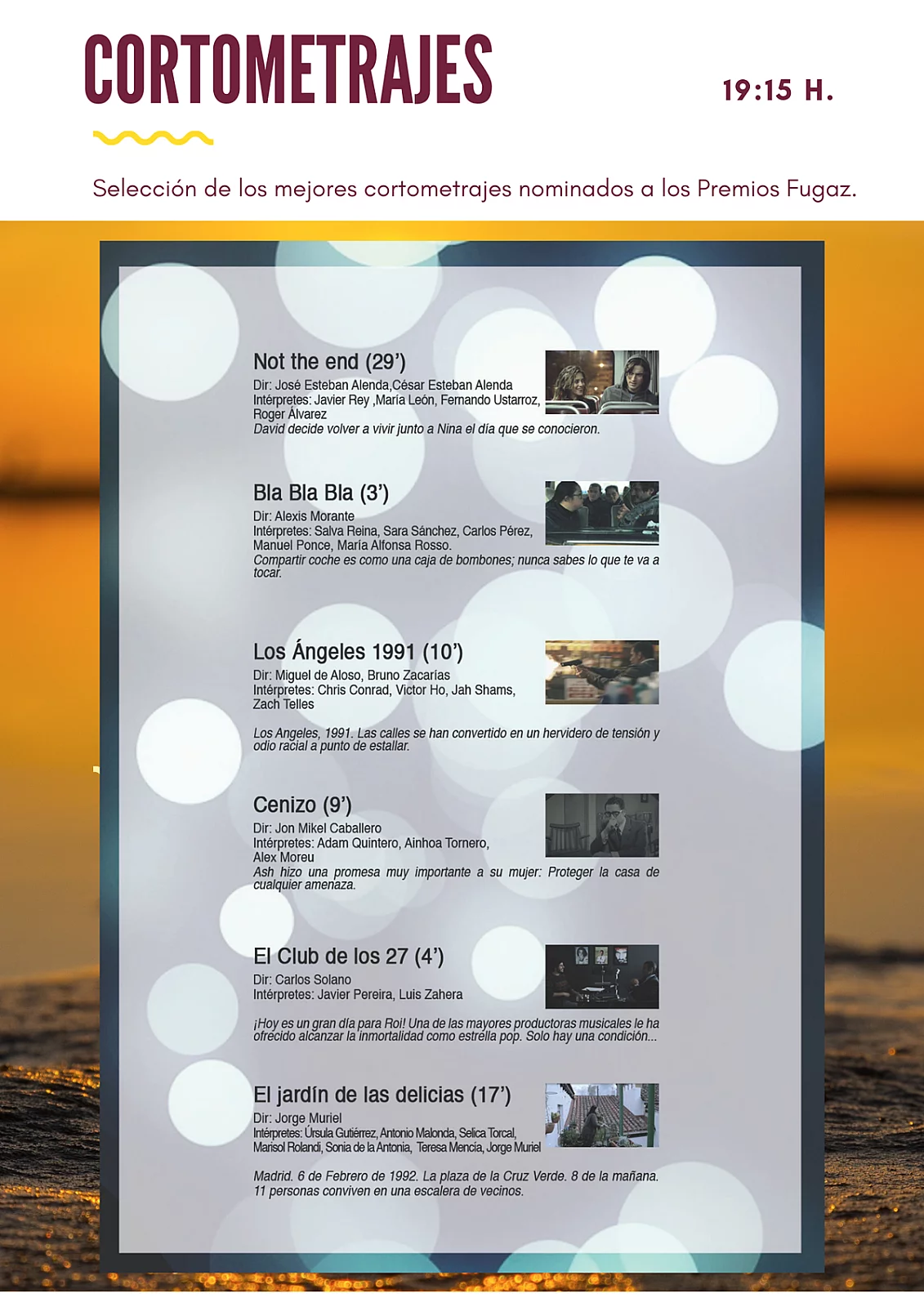 Eventos Culturales hasta el 23 de Junio 2019 