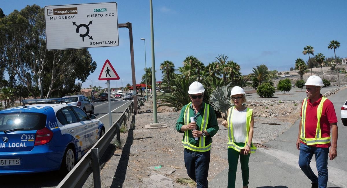 Rotonda Faro Maspalomas - Actuaciones Medioambientales y Seguridad