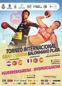 Presentación I Torneo Internacional Gran Canaria de Balonmano Playa