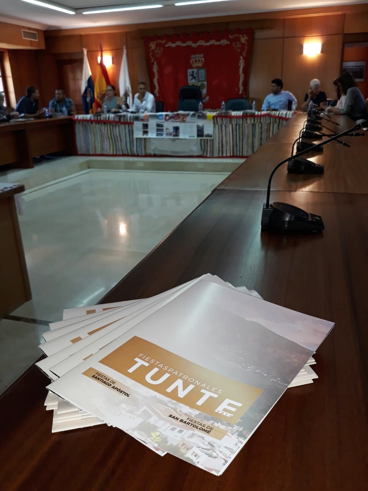 Presentación Fiestas Santiago Apóstol - Tunte 2019