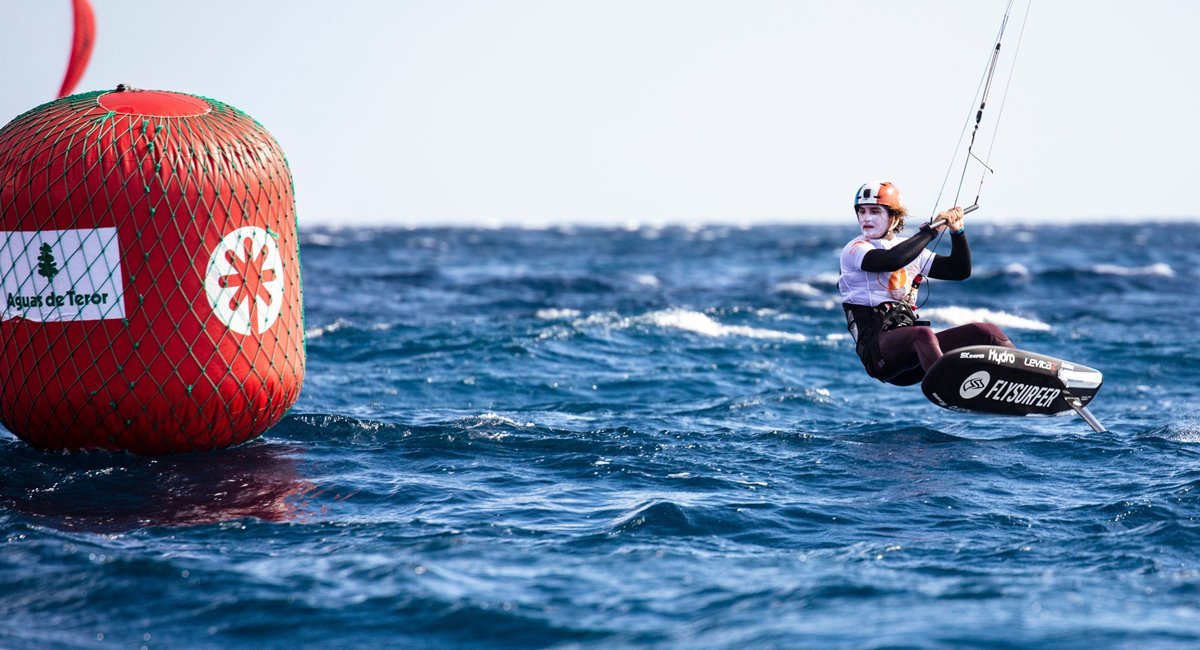 Theo de Ramecourt - Playa de Las Burras - Campeonato Europeo de KiteFoil