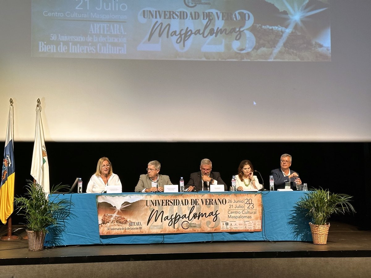  Inauguración Universidad de Verano de Maspalomas 2023 