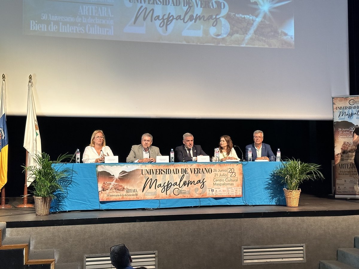  Inauguración Universidad de Verano de Maspalomas 2023 