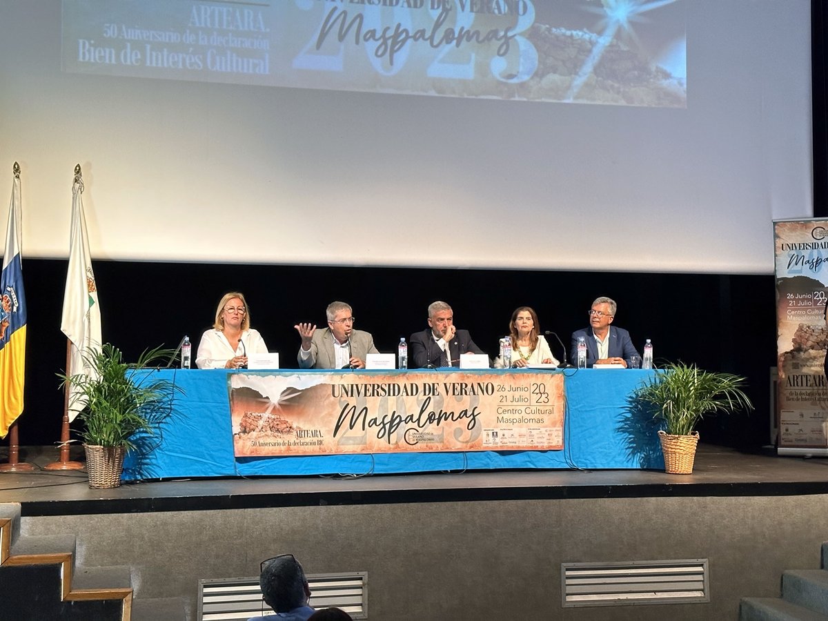  Inauguración Universidad de Verano de Maspalomas 2023 