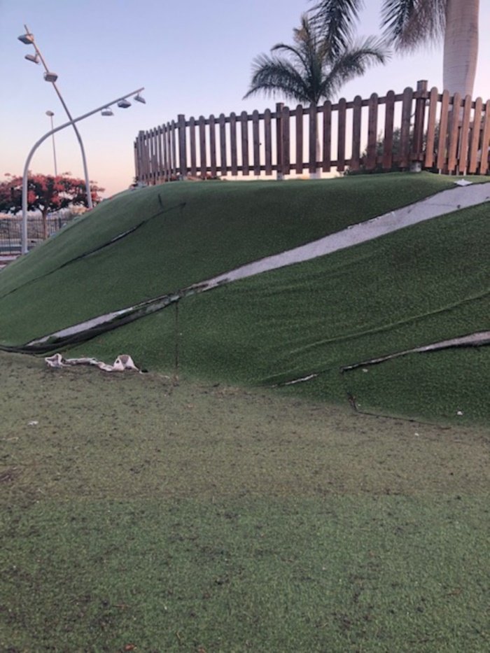 Cierre Parque Multifuncional Tablero