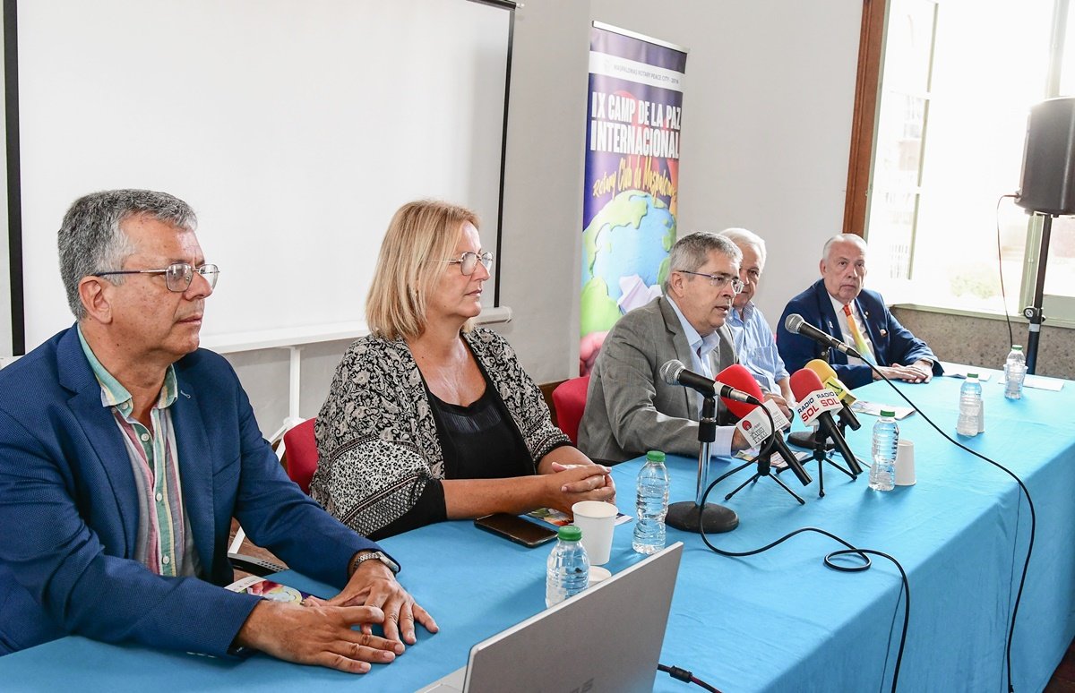 Inauguración IX CAMP Internacional Rotary Maspalomas