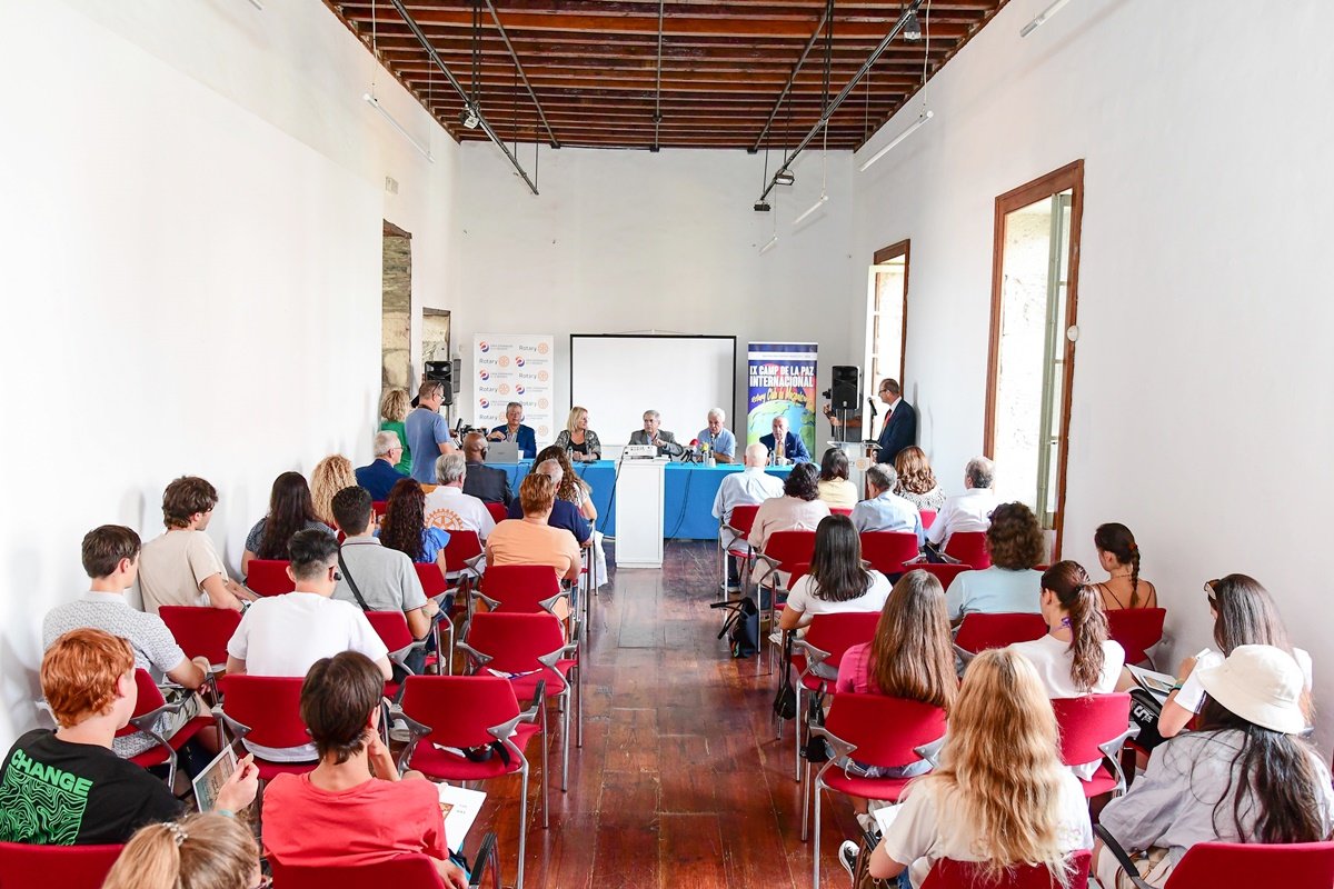 Inauguración IX CAMP Internacional Rotary Maspalomas