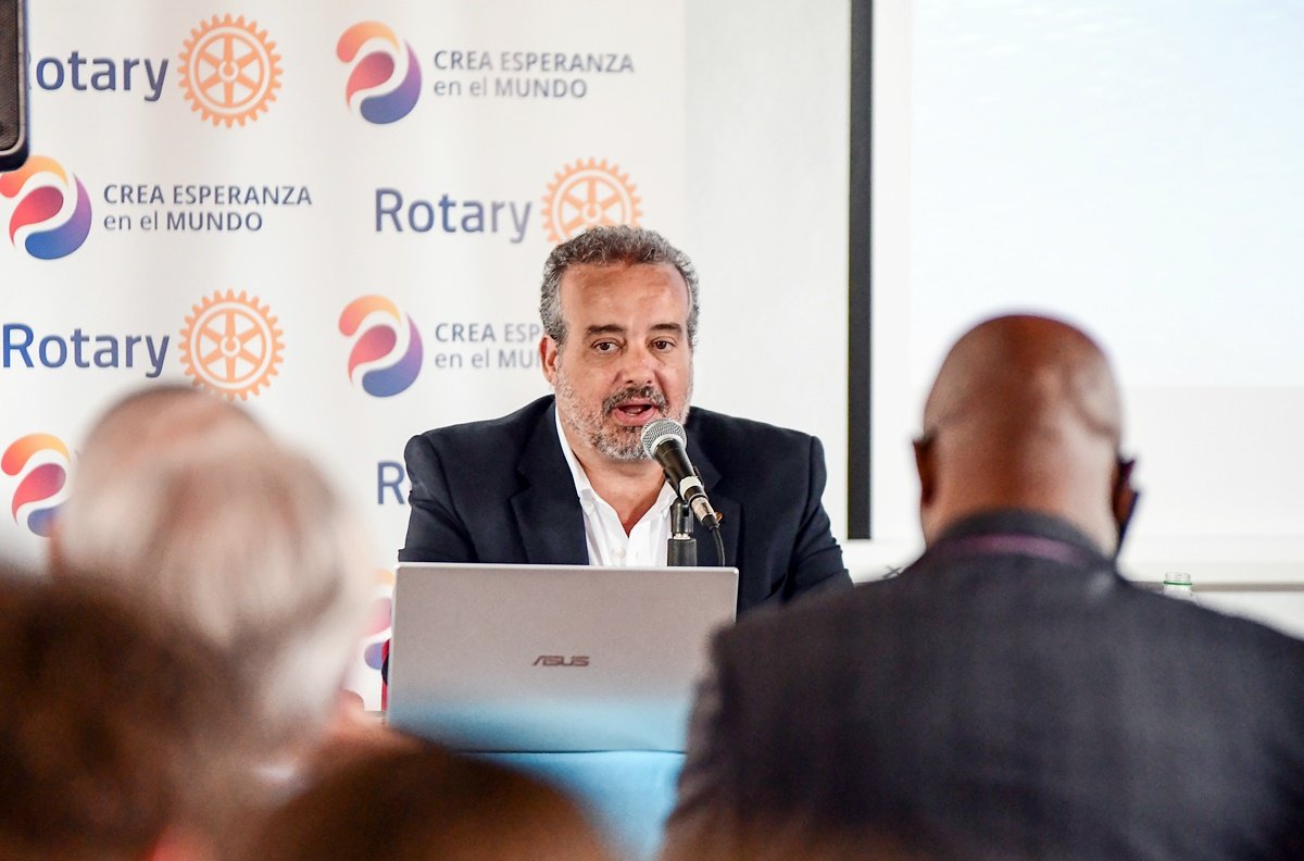 Inauguración IX CAMP Internacional Rotary Maspalomas