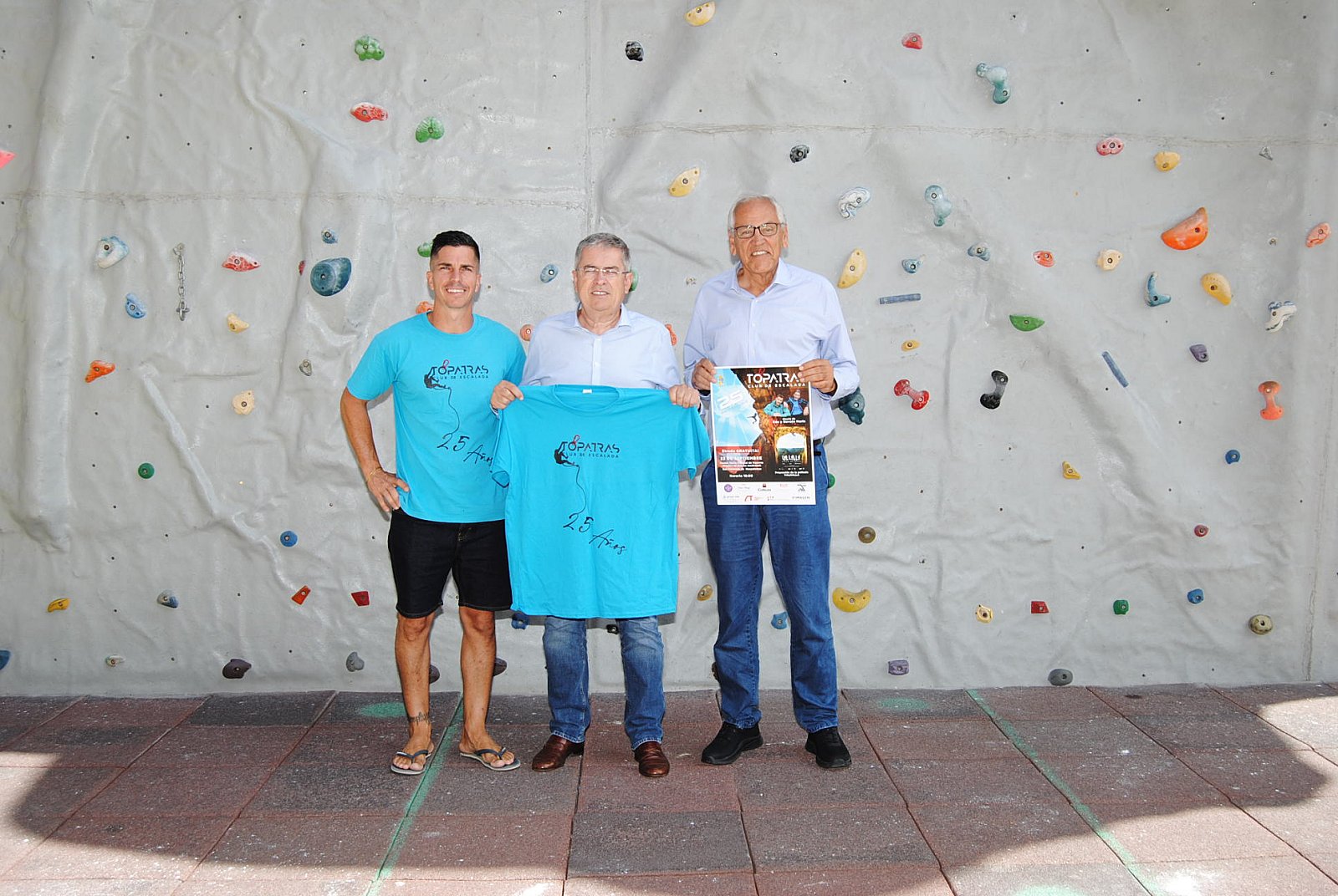Edu Marín participa en el 25 aniversario del Club Topatras