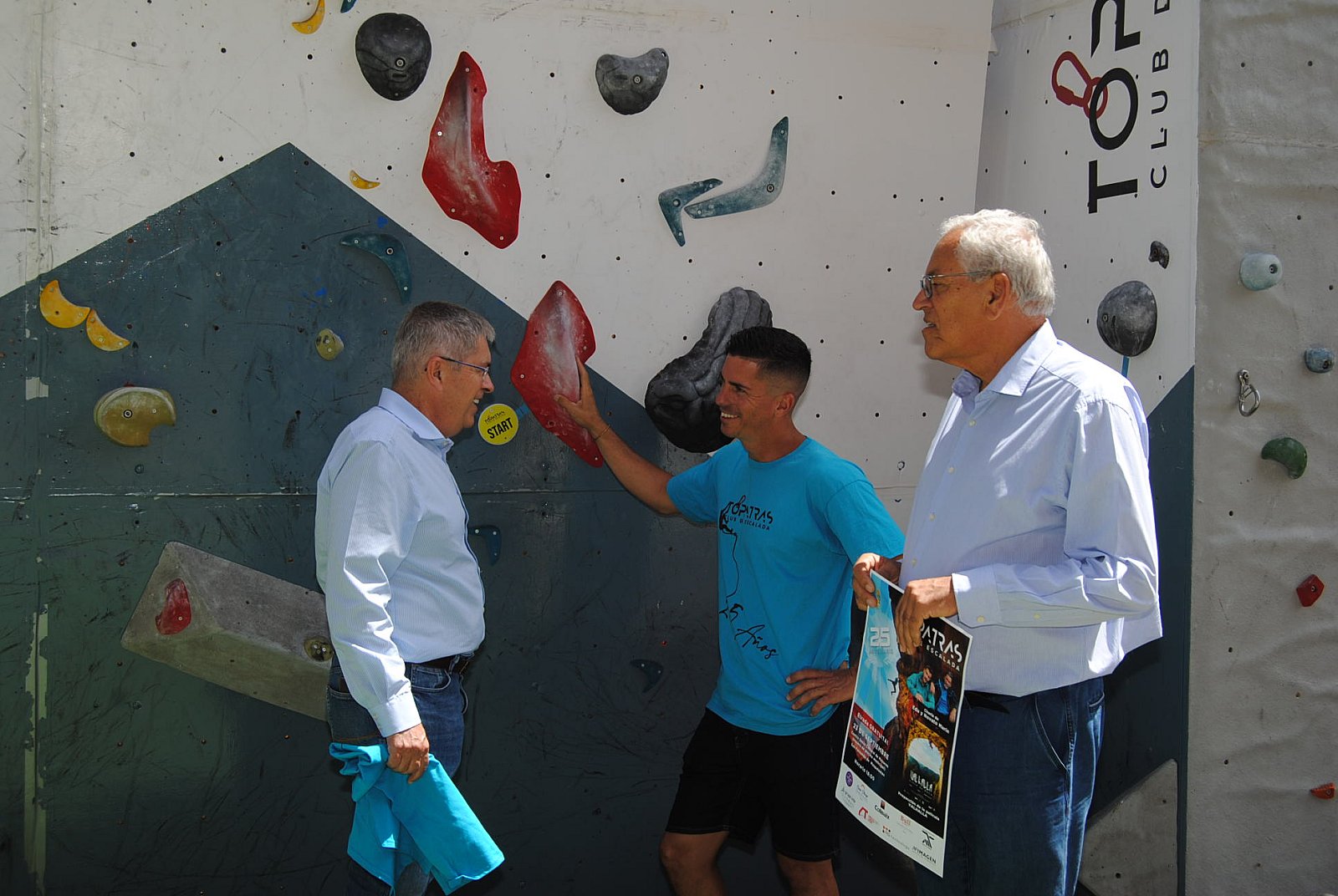 Edu Marín participa en el 25 aniversario del Club Topatras