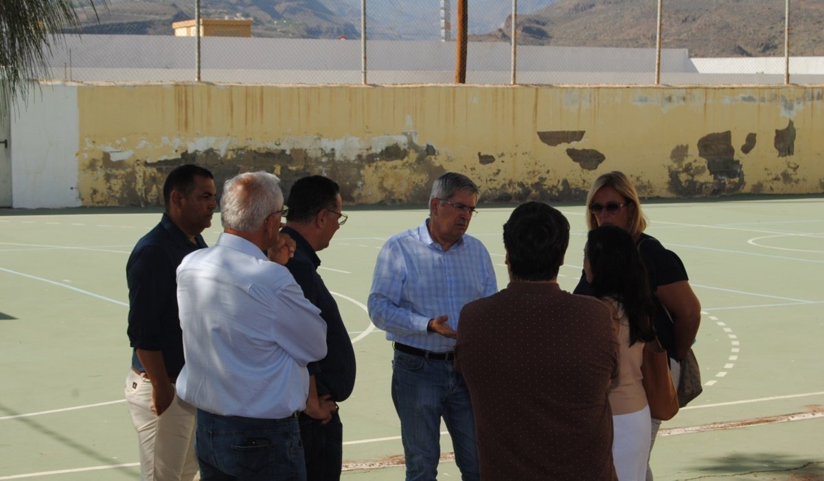 Construcción nuevas aulas Secundaria Tablero