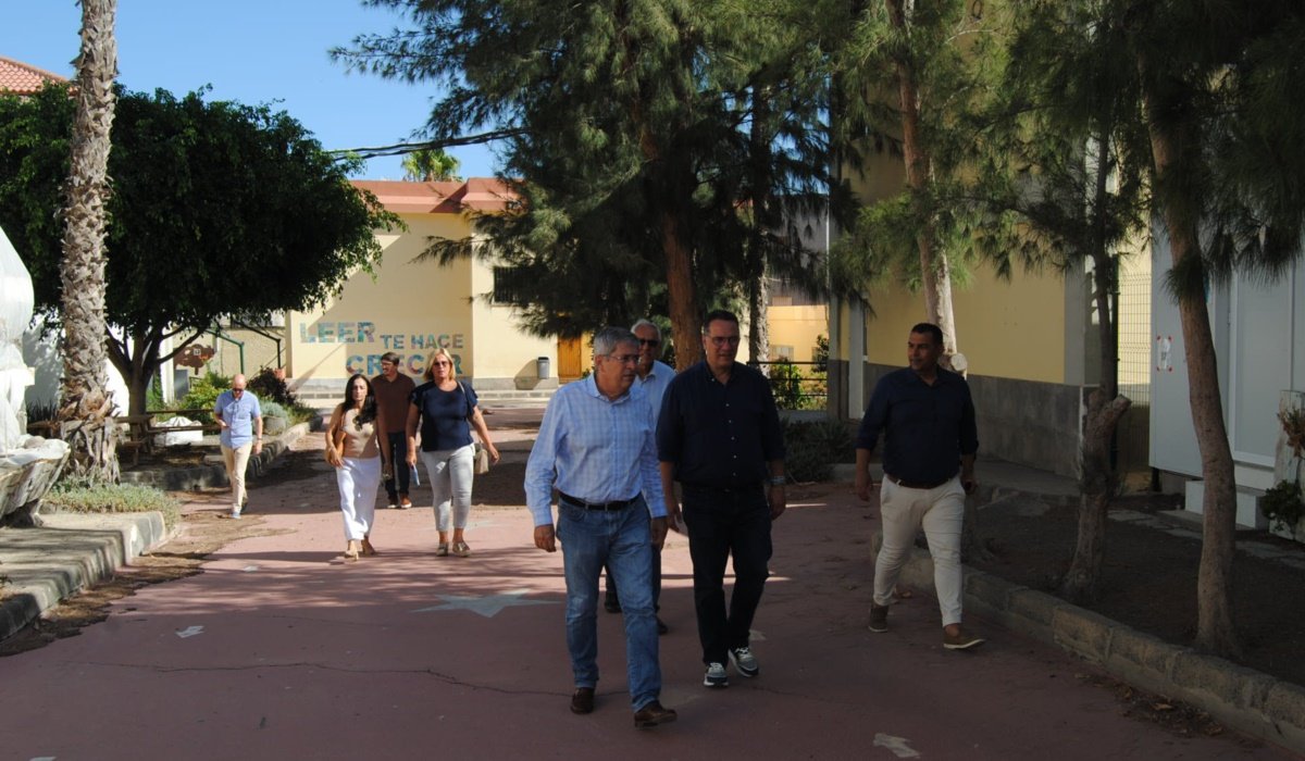 Construcción nuevas aulas Secundaria Tablero