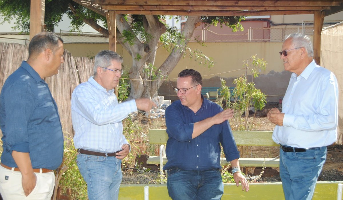 Construcción nuevas aulas Secundaria Tablero