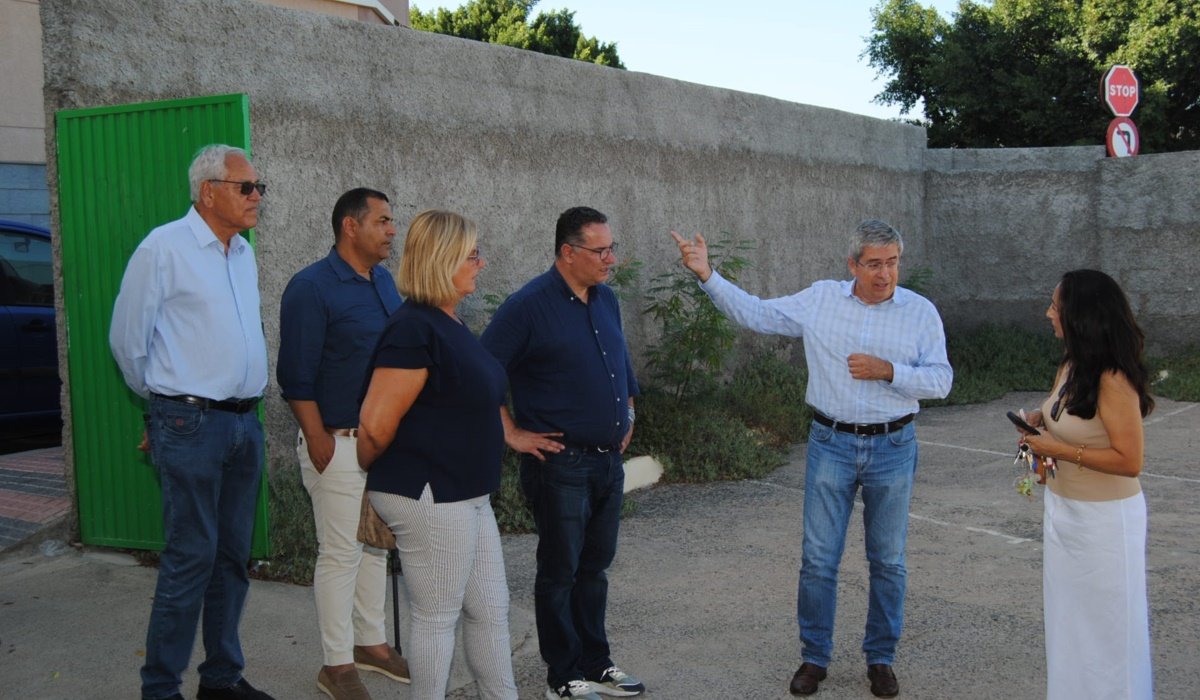 Construcción nuevas aulas Secundaria Tablero