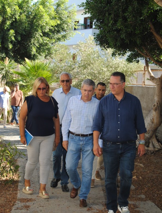 Construcción nuevas aulas Secundaria Tablero