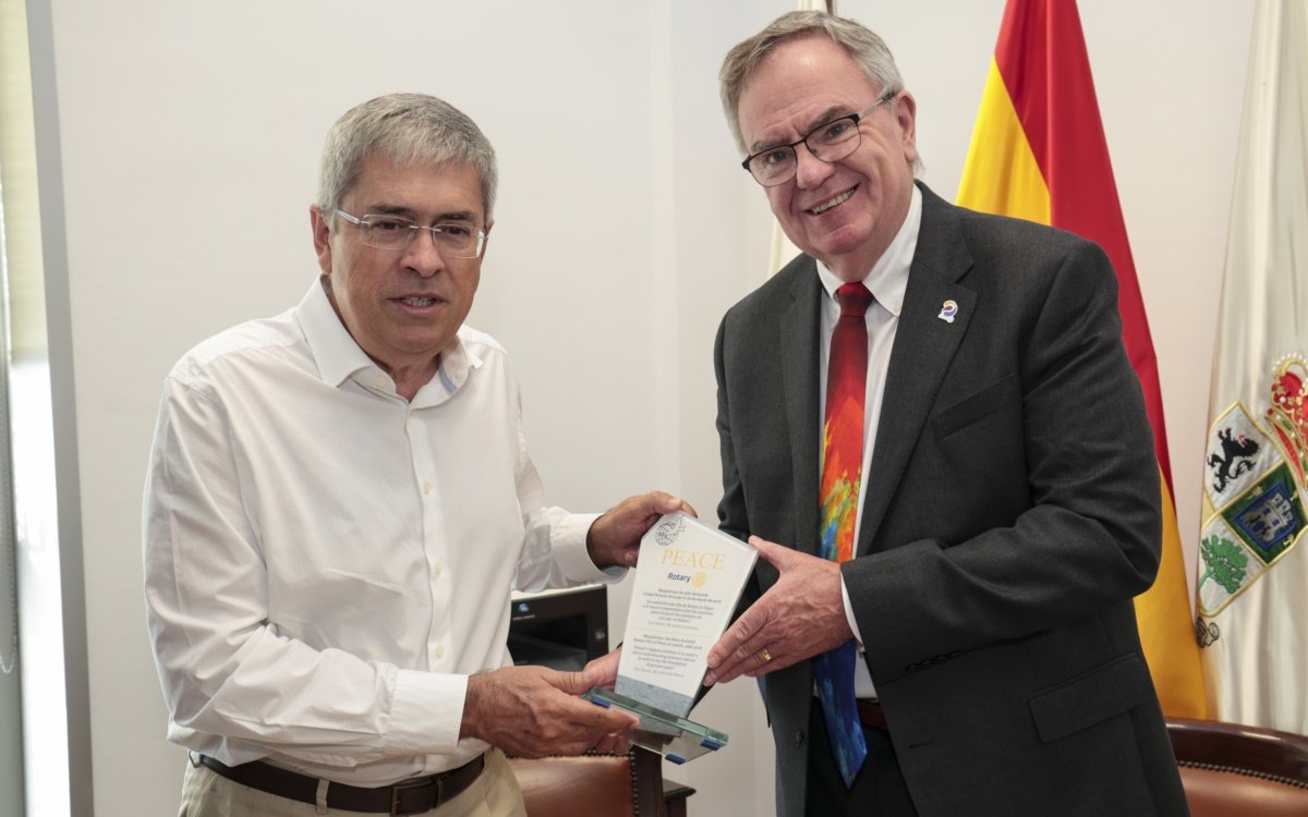 Visita Presidente Rotary Internacional