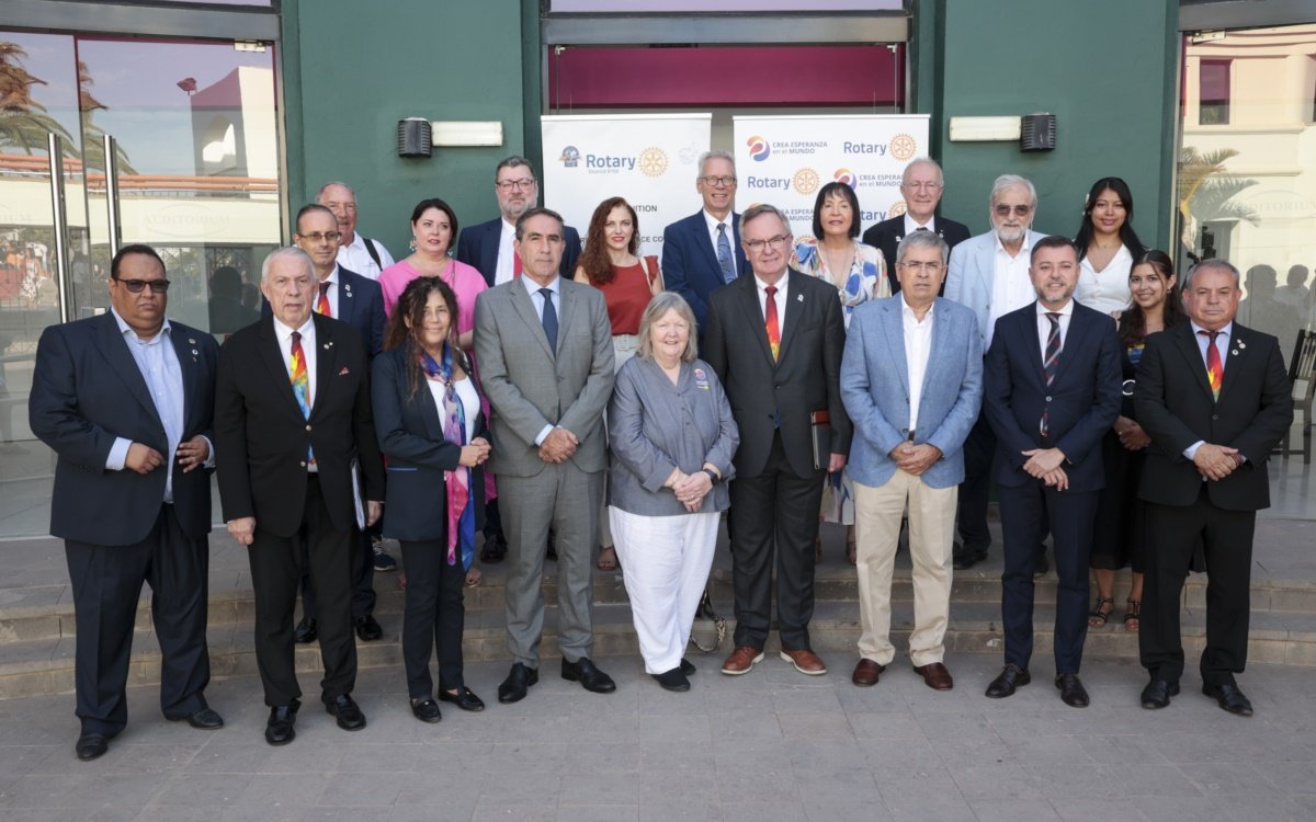 Visita Presidente Rotary Internacional