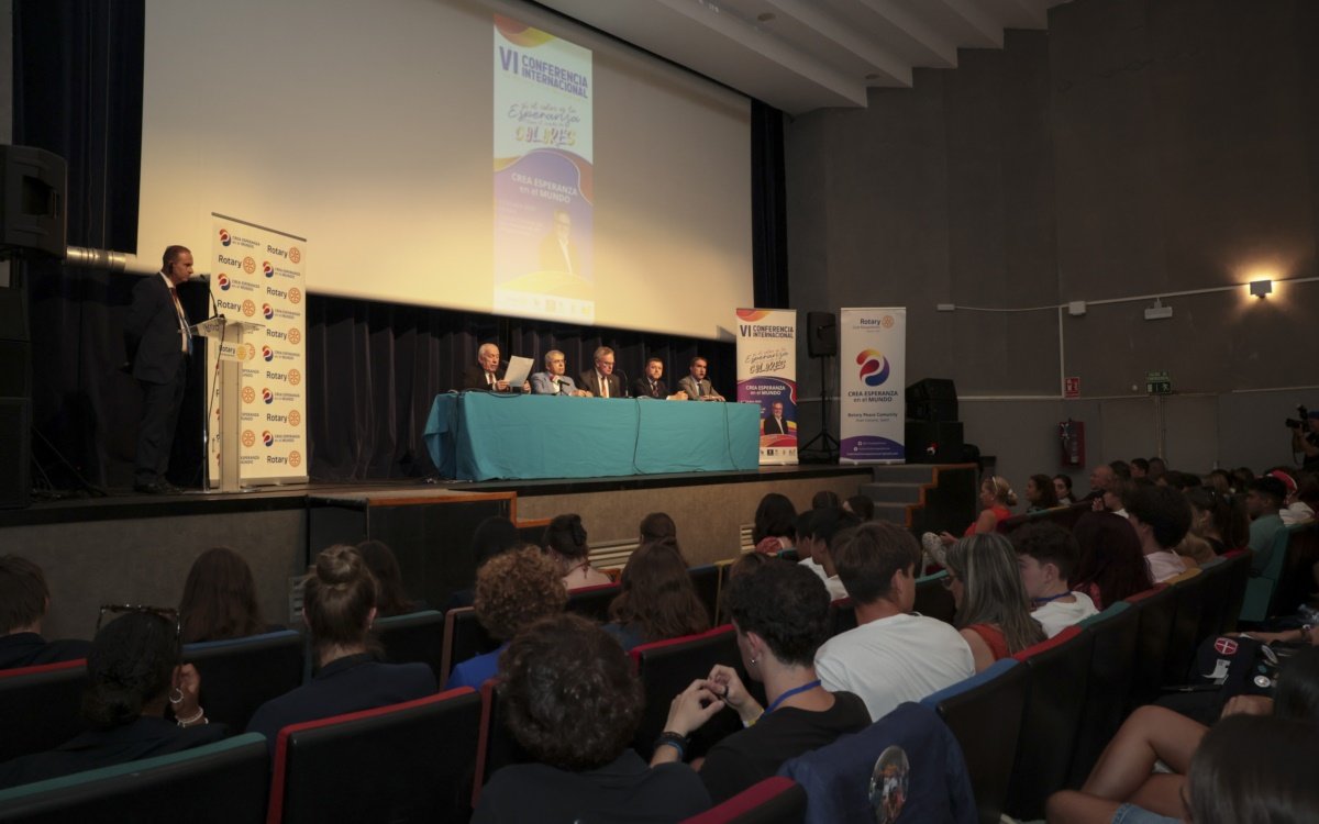 Visita Presidente Rotary Internacional