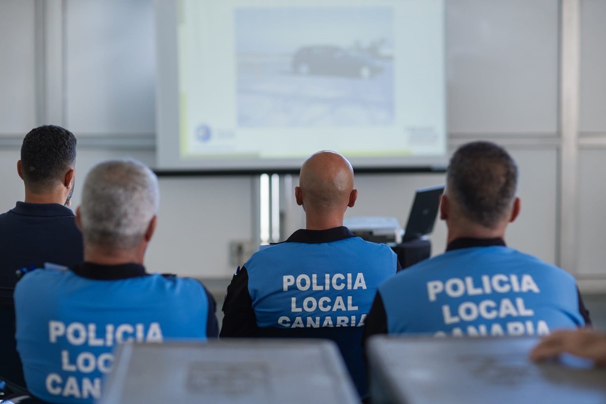 El Ayuntamiento perfecciona la conducción evasiva de su Policía Local