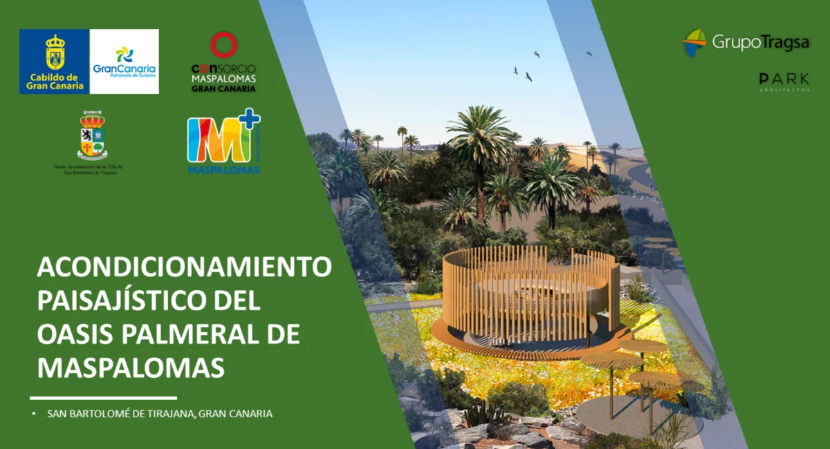 El Consorcio transformará el Palmeral Oasis Maspalomas 2023