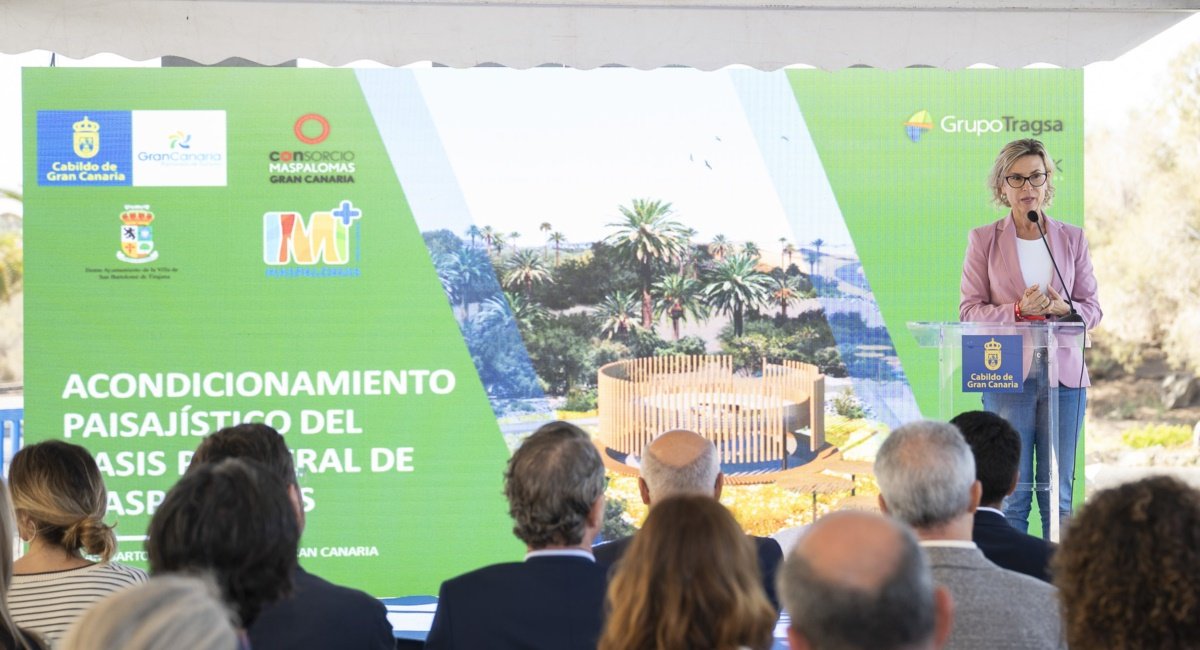  El Consorcio transformará el Palmeral Oasis Maspalomas 2023