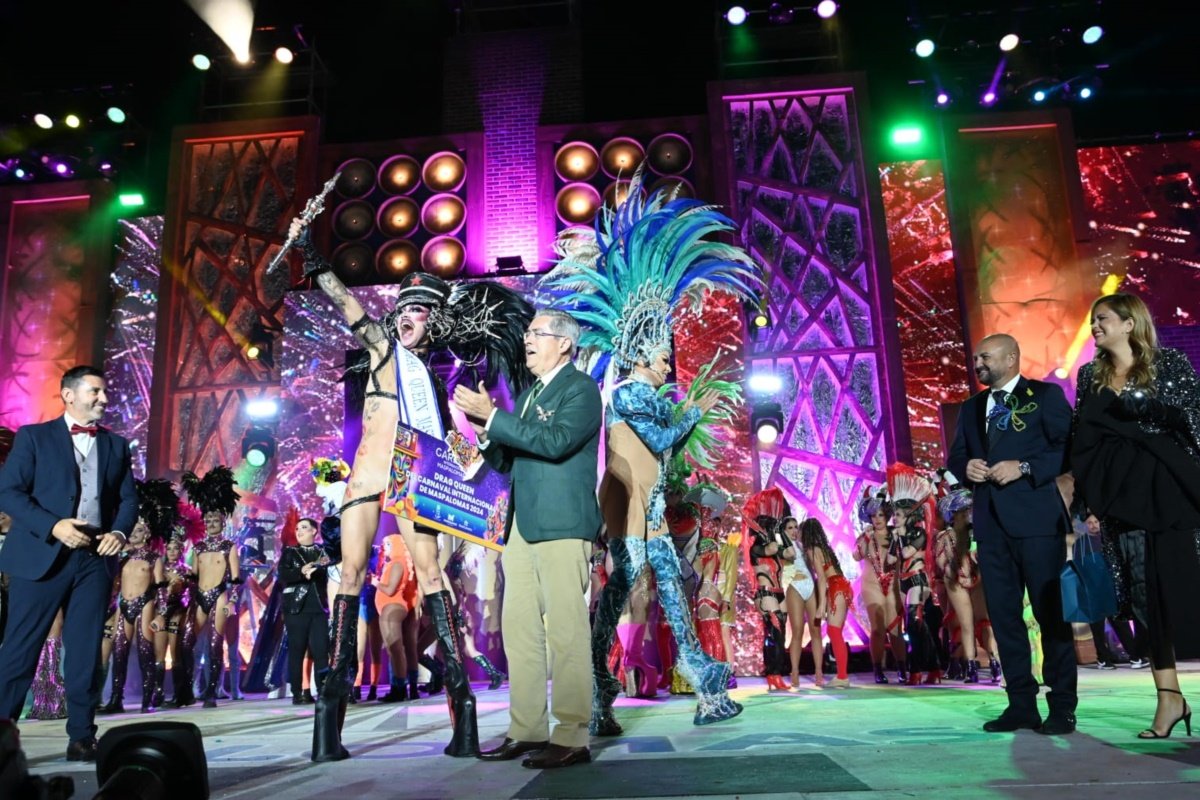 Drag Tamito, ganador de la Gala Drag Queen del Carnaval Internacional de Maspalomas 2024