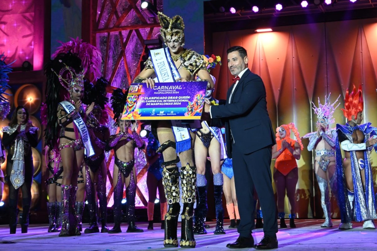 Drag Tamito, ganador de la Gala Drag Queen del Carnaval Internacional de Maspalomas 2024