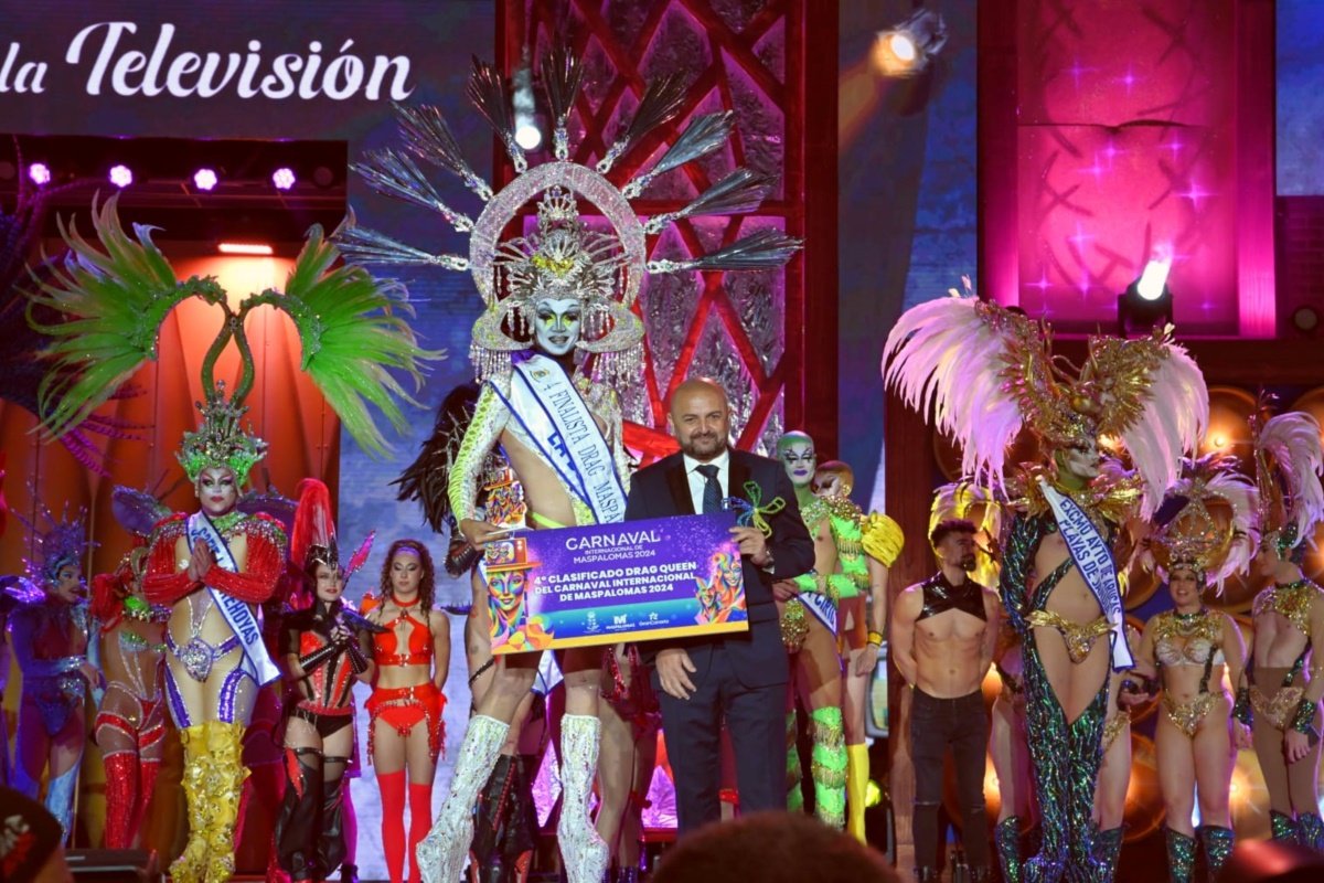 Drag Tamito, ganador de la Gala Drag Queen del Carnaval Internacional de Maspalomas 2024