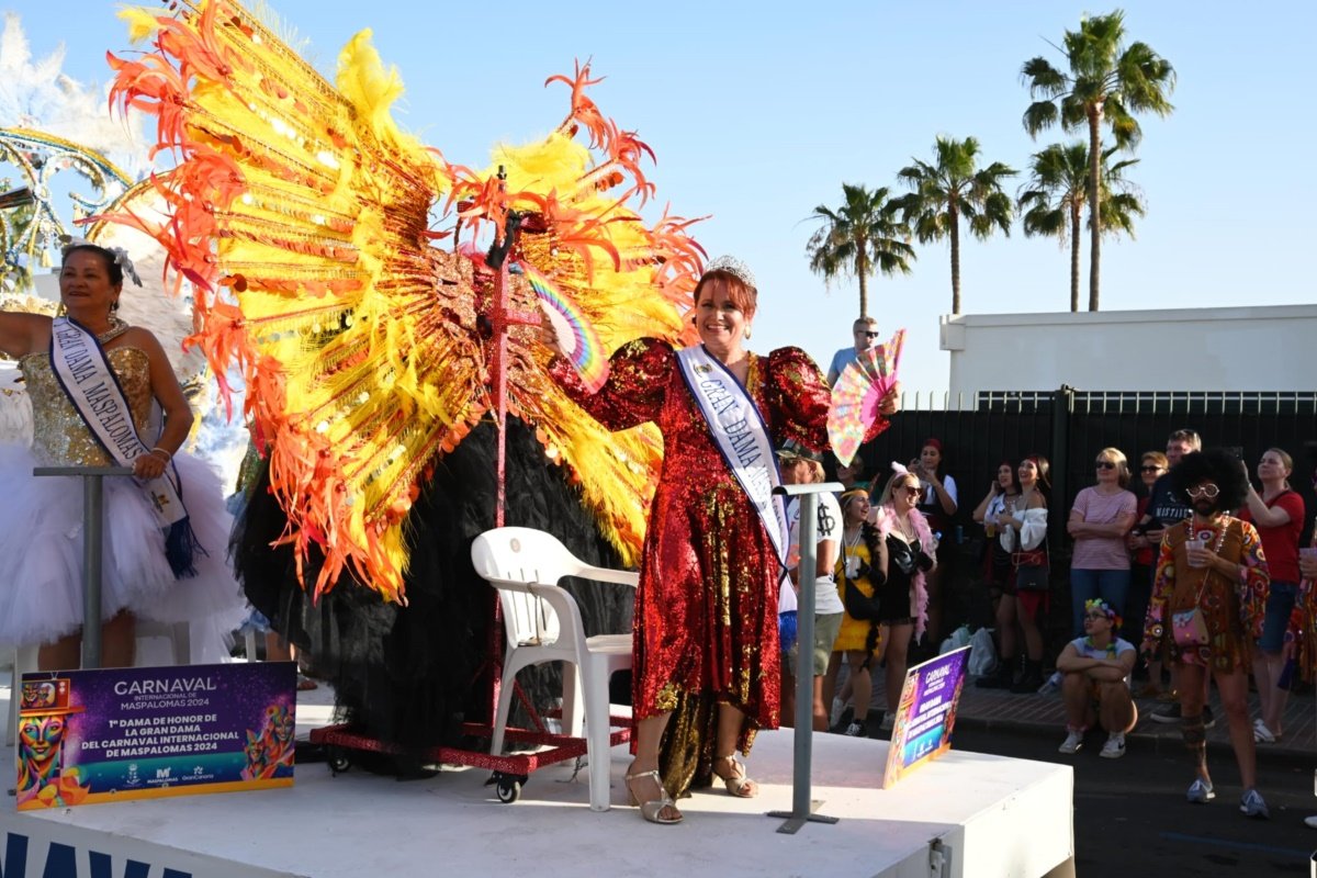 Más 350.000 personas disfrutaron de Gran Cabalgata del Carnaval Internacional de Maspalomas 2024