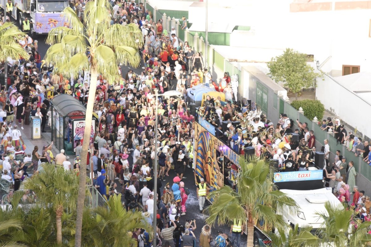 Más 350.000 personas disfrutaron de Gran Cabalgata del Carnaval Internacional de Maspalomas 2024