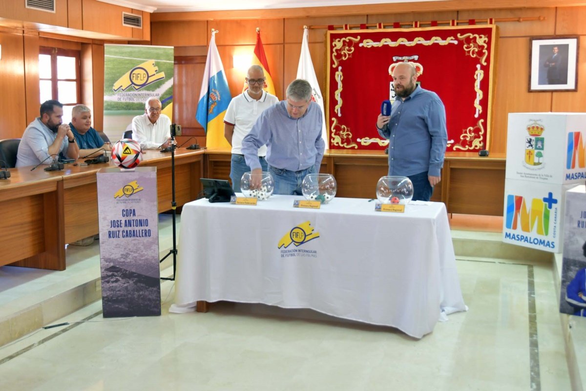 Tunte acoge el sorteo de cuartos de la Copa José Antonio Ruiz Caballero