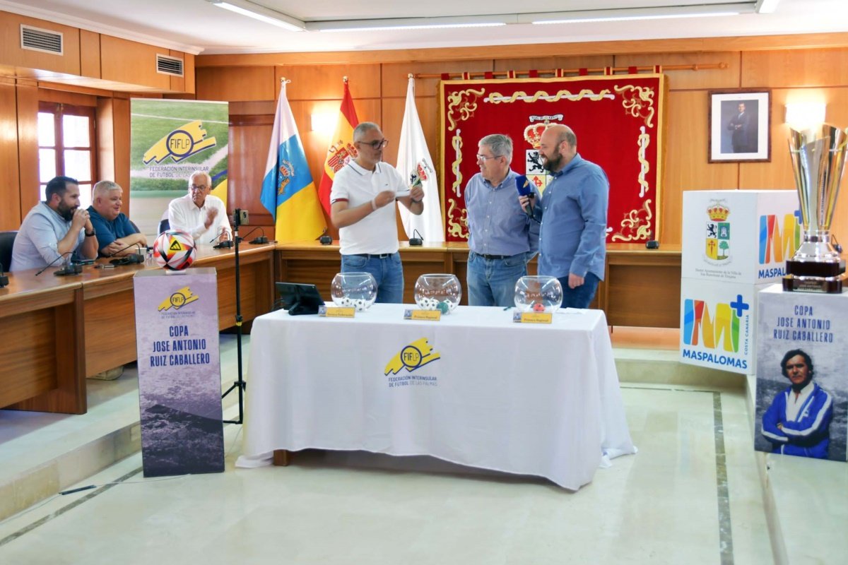 Tunte acoge el sorteo de cuartos de la Copa José Antonio Ruiz Caballero
