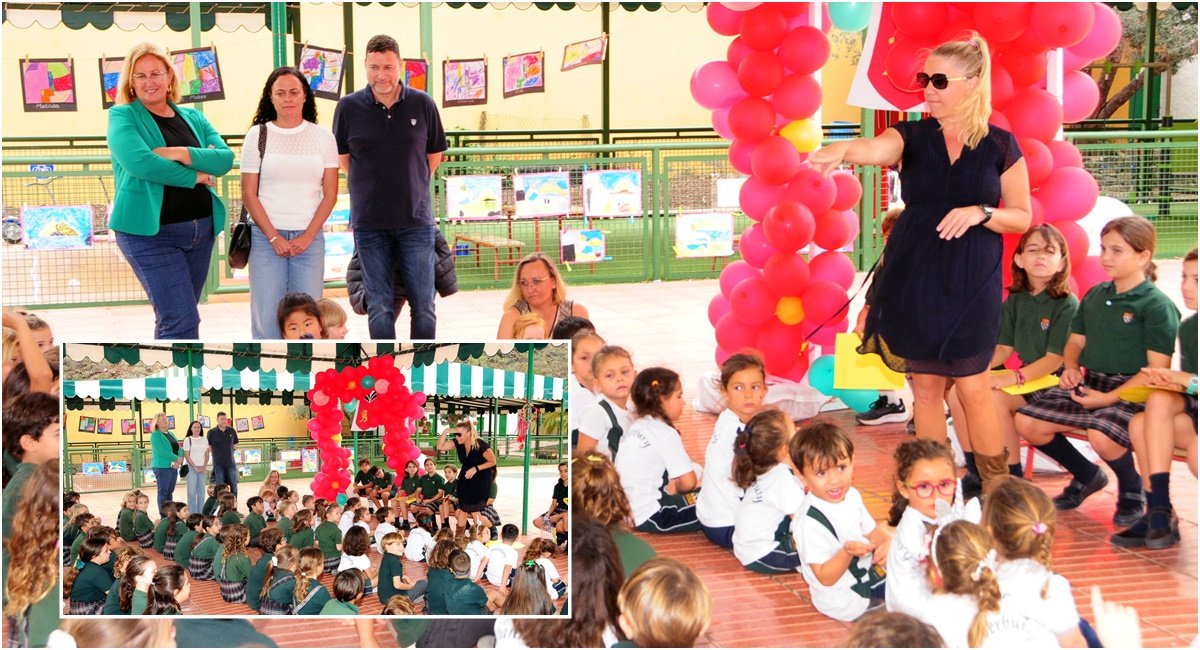 Los pequeños valientes del Canterbury de Maspalomas subastan solidaridad y arte indigenista contra el cáncer infantil
