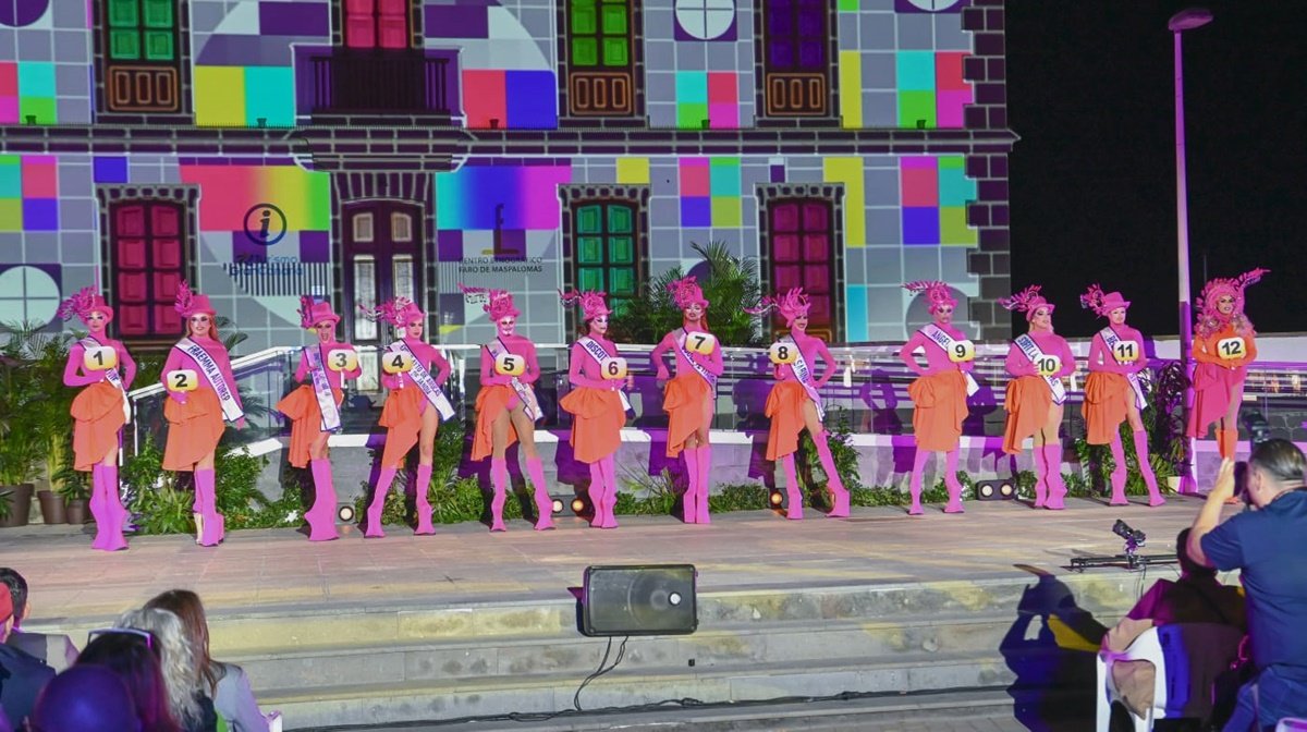 Los aspirantes a los cetros de éste Carnaval Internacional de Maspalomas 2024 ya saben en qué posición saldrán al escenario