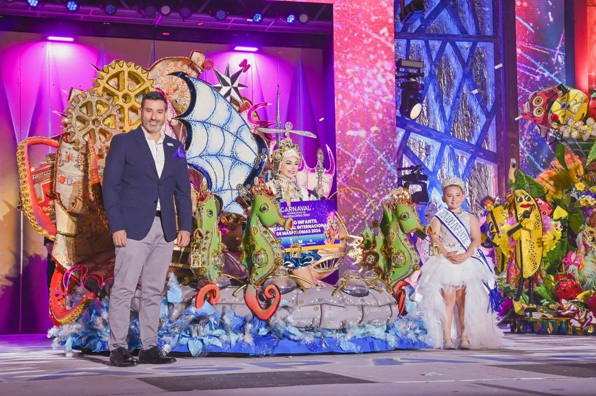 El Carnaval Internacional de Maspalomas 2024 ya tiene Reina Infantil Carmen Atteneri Caraballero