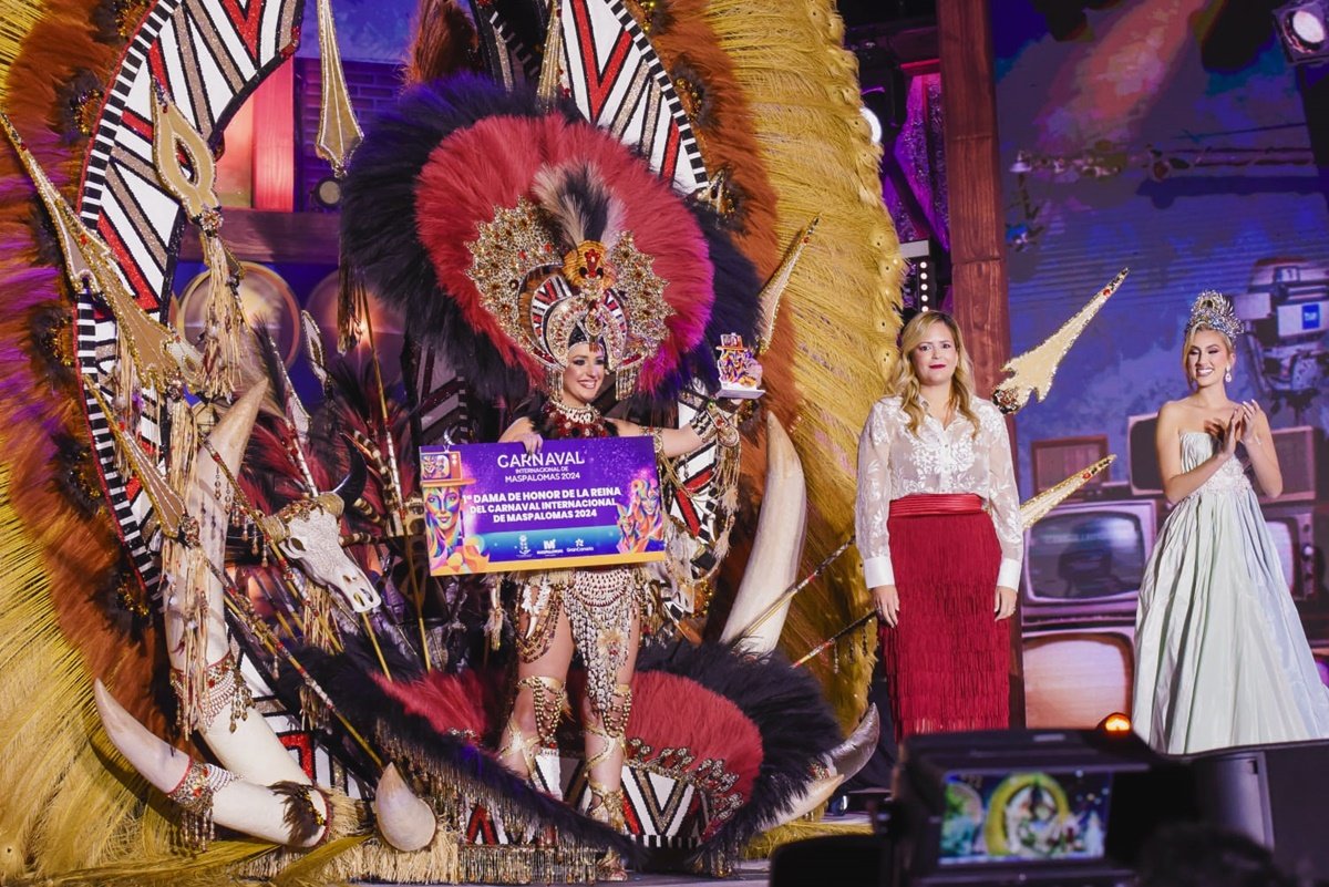 Dayanara Hernández Suárez, Reina del Carnaval Internacional de Maspalomas 2024