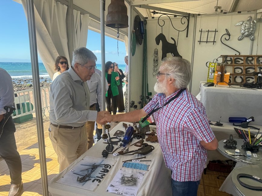 La Feria de Artesanía Gran Canaria Primavera Sur abre sus puertas con lo mejor del acervo cultural de la isla