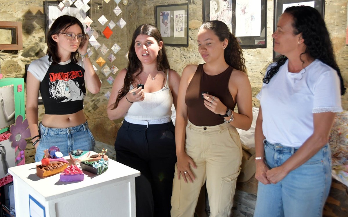  El IES Amurga expone su diversidad colaborativa en la Casa de Saturninita 