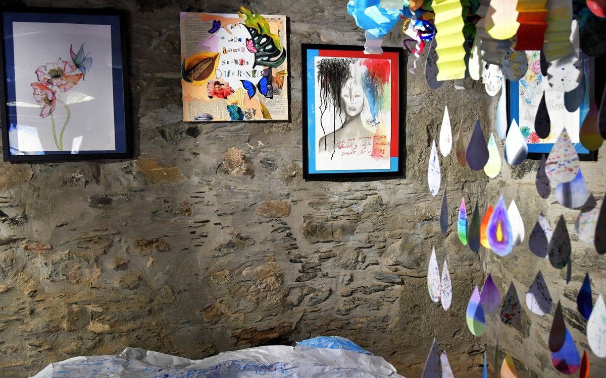  El IES Amurga expone su diversidad colaborativa en la Casa de Saturninita 
