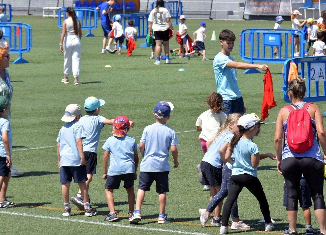 El Ayuntamiento organiza la IIMiniolimpiada Escolar de Juegos Recreativos en Maspalomas