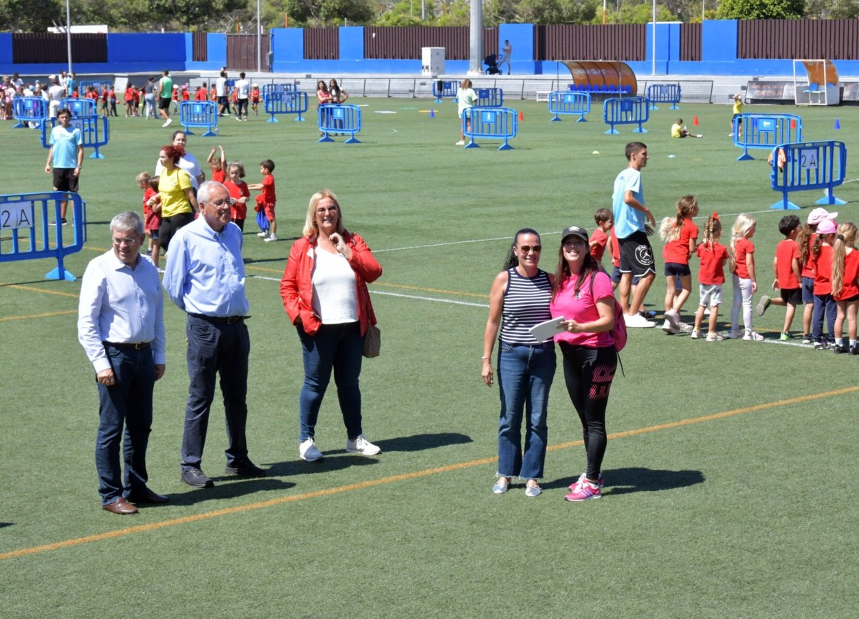 El Ayuntamiento organiza la IIMiniolimpiada Escolar de Juegos Recreativos en Maspalomas