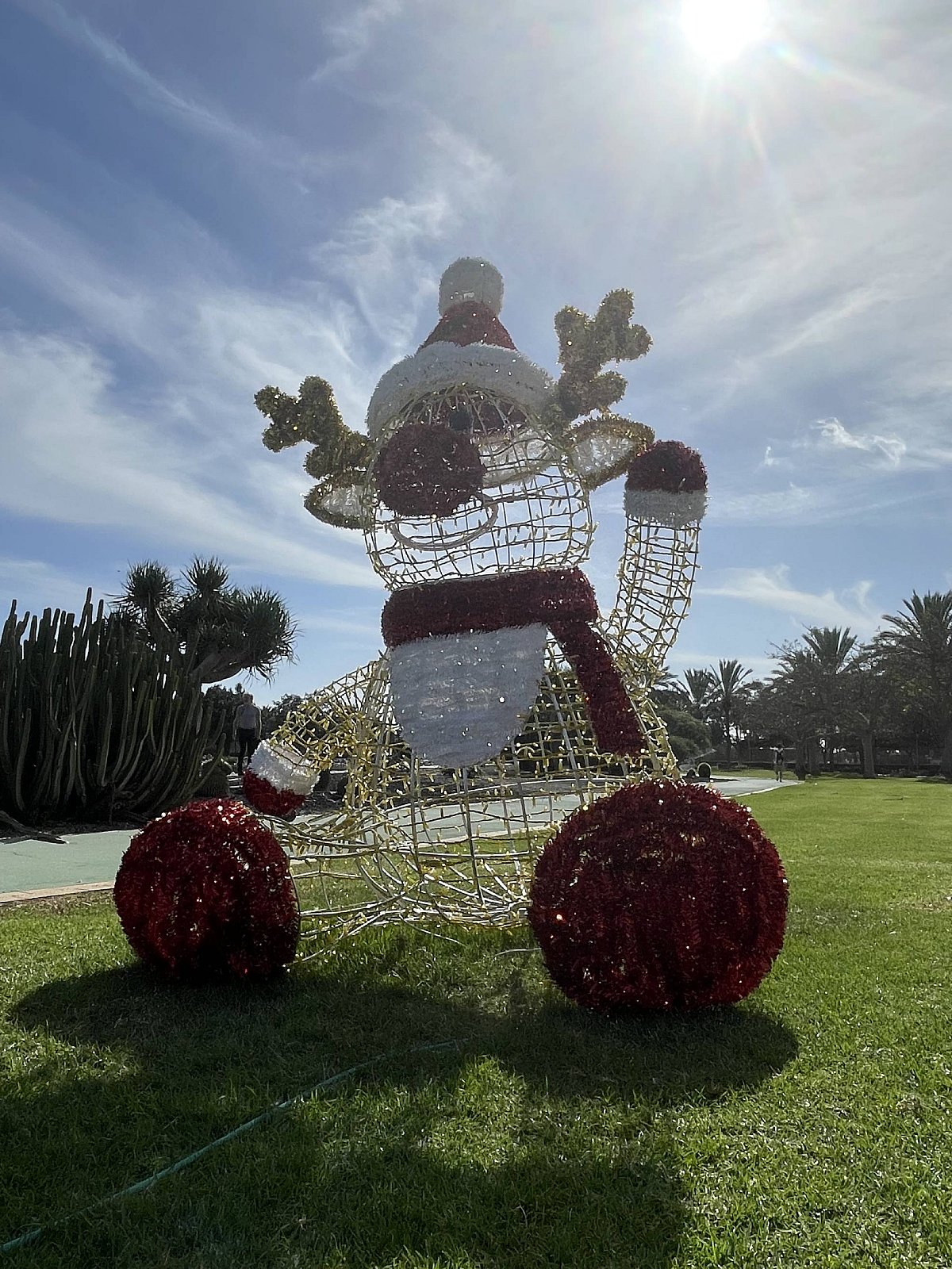 El Parque Urbano del Sur se ilumina  con el espíritu familiar de la Navidad