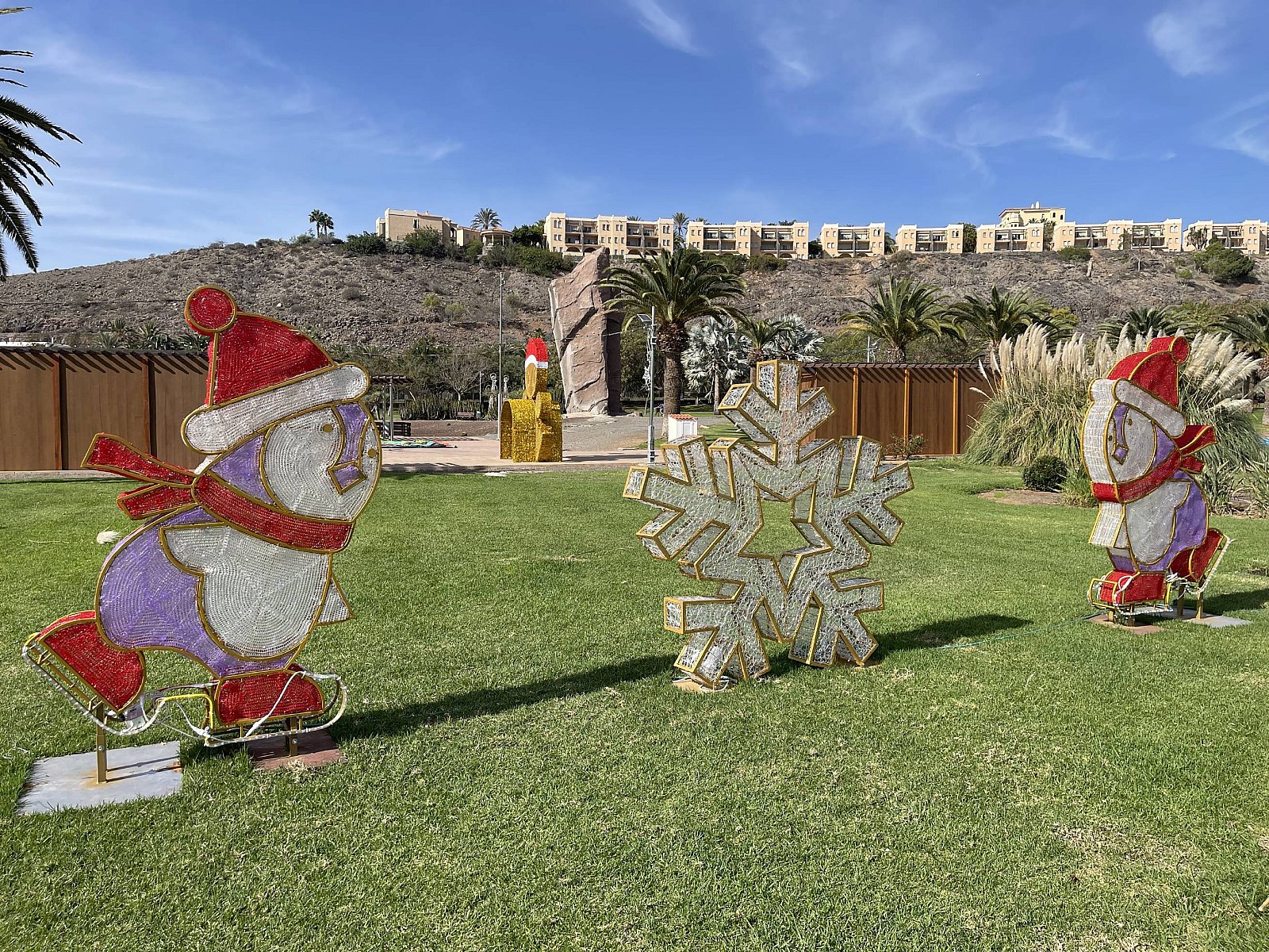 El Parque Urbano del Sur se ilumina  con el espíritu familiar de la Navidad