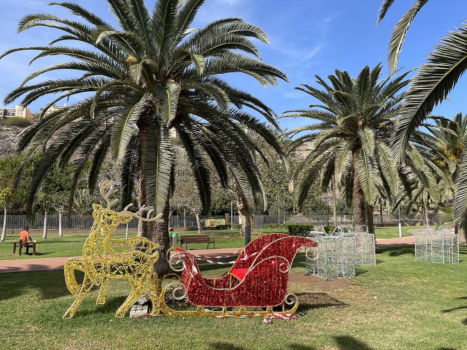 El Parque Urbano del Sur se ilumina  con el espíritu familiar de la Navidad
