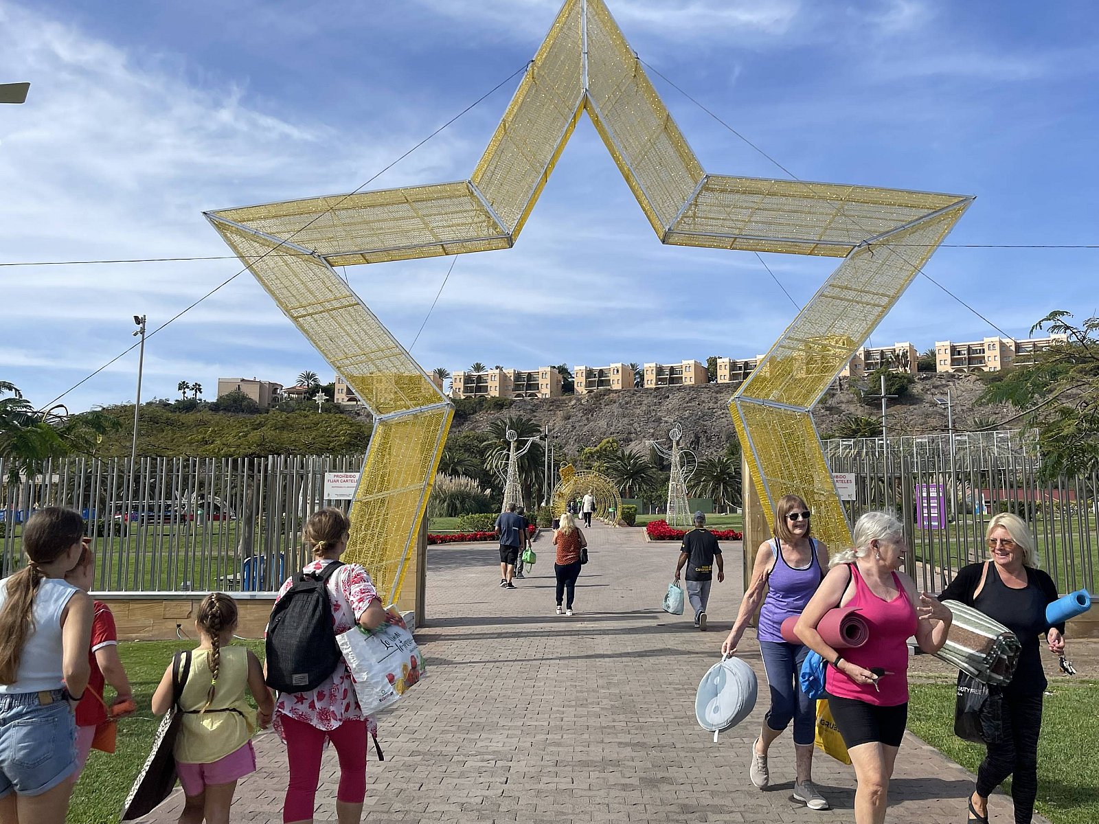 El Parque Urbano del Sur se ilumina  con el espíritu familiar de la Navidad