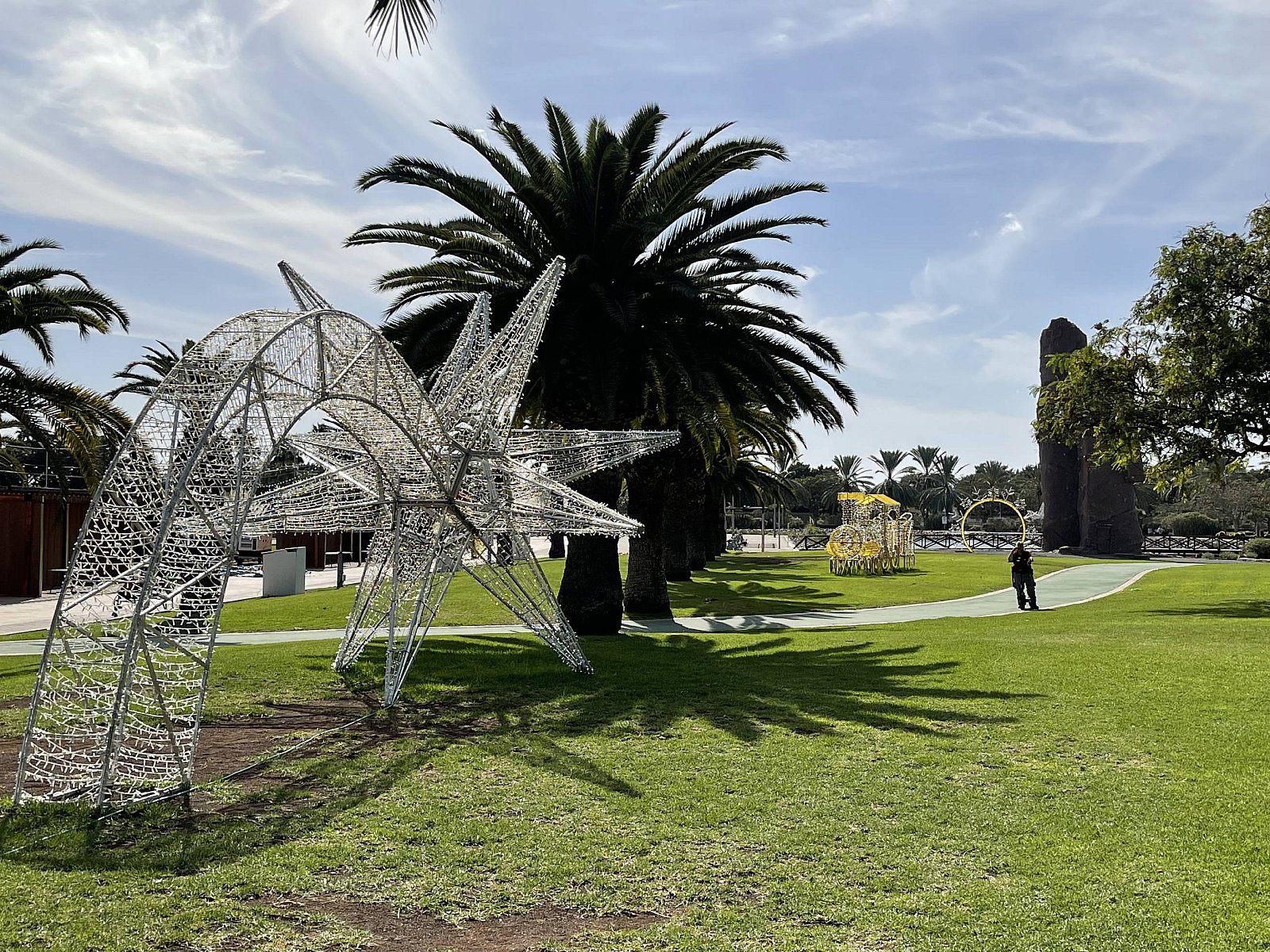 El Parque Urbano del Sur se ilumina  con el espíritu familiar de la Navidad