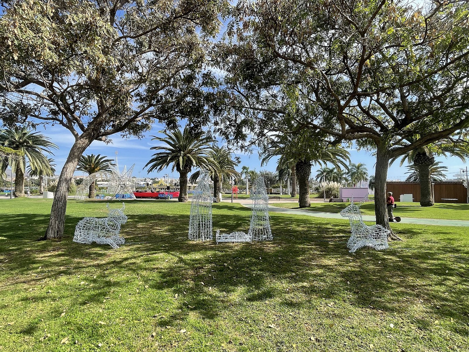 El Parque Urbano del Sur se ilumina  con el espíritu familiar de la Navidad
